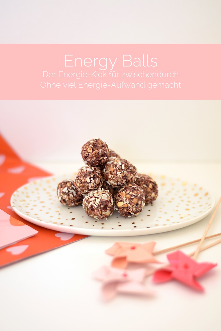 Energy Balls – Ein Rezept für den schnellen Energie-Kick mit sehr wenig Energie-Aufwand